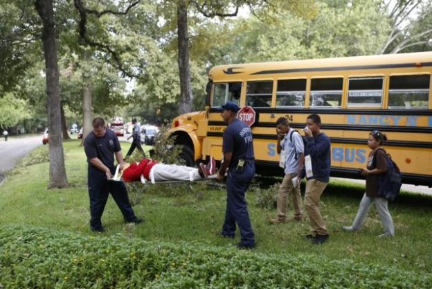 MukerjiLaw 17 INJURED IN TWO SCHOOL BUS ACCIDENTS ON HOUSTONS SECOND DAY OF SCHOOL