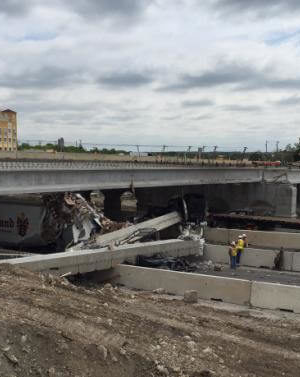 Bridge Collapse: Truck Crashes Into Overpass in Salado, TX - Mukerji Law