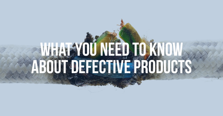 WHAT YOU NEED TO KNOW ABOUT DEFECTIVE PRODUCTS - Mukerji Law